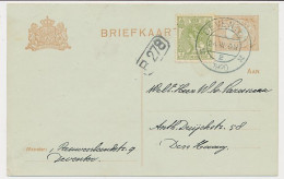 Briefkaart G. 98 / Bijfrankering Deventer - Den Haag 1920 - Ganzsachen