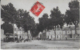 SAint Symphorien  (Indre Et Loire ) Avenue Du Mans- Place De La Tranchée-Tramway Et Voiture - Other & Unclassified