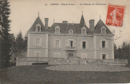 ZY 60-(43) AUREC - LE CHATEAU DE CHAZOURNE - 2 SCANS - Sonstige & Ohne Zuordnung