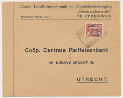 Spoorweg Poststuk Steenwijk - Utrecht 1941 - Non Classificati