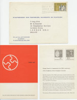 PTT Introductiefolder ( Engels ) Em. Universiteit Groningen 1964 - Ohne Zuordnung