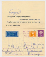 Briefkaart G. 328 Assen - Boedapest - Hongarije 1970 V.v. - Material Postal