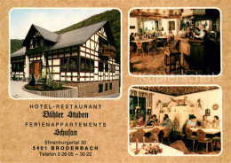 73651944 Brodenbach Hotel Restaurant Daehler Stuben Gastraeume Brodenbach - Other & Unclassified