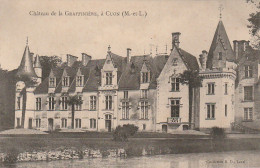 ZY 65-(49) CHATEAU DE LA GRAFFINIERE , A CUON - 2 SCANS - Other & Unclassified