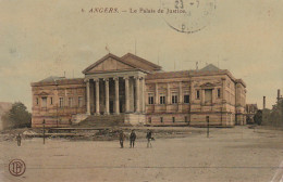 ZY 65-(49) ANGERS - LE PALAIS DE JUSTICE - CARTE COLORISEE - 2 SCANS - Angers