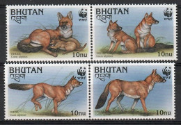Bhutan 1997 Mi 1687-1690 MNH  (ZS8 BHTpar1687-1690b) - Other