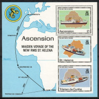 Ascension Island 1990 Mi Block 22 MNH  (ZS6 ASIbl22) - Altri & Non Classificati