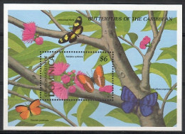 Dominica 1989 Mi Block 151 MNH  (ZS2 DMNbl151) - Trees