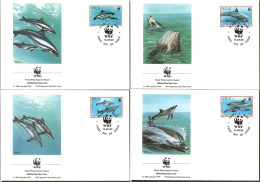 Niue 1993 Mi 822-825 FDC  (FDC ZS7 NIE822-825) - Autres