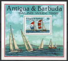 Antigua And Barbuda 1988 Mi Block 139 MNH  (ZS2 ANBbl139) - Autres