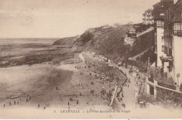 ZY 69-(50) GRANVILLE - LE PLAT GOUSSET ET LA PLAGE - 2 SCANS - Granville