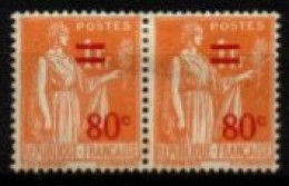 FRANCE    -   1937 .   Y&T N° 359 *  En Paire - Unused Stamps