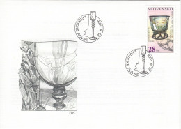 FDC SLOVAKIA 540 - Musei