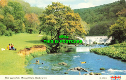 R573297 Waterfall. Monsal Dale. Derbyshire. Dennis - Wereld