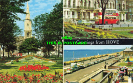 R572765 Greetings From Hove. D. Constance. Multi View - Wereld