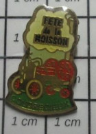 3517 PINS PIN'S / Beau Et Rare : VILLES / FETE DE LA MOISSON COUDRECIEUX VIEUX TRACTEUR - Villes