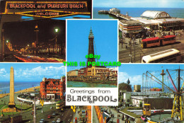 R573312 Greetings From Blackpool. Hinde. Multi View - Wereld