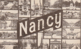 ZY 74-(54) NANCY - CARTE  SOUVENIR  MULTIVUES  - 2 SCANS  - Souvenir De...