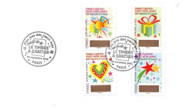 FRANCE. FDC. N°206809. 14/11/2016. Cachet Paris. Le Timbre à Gratter - 2010-2019