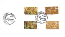 FRANCE. FDC. N°206656.  30/06/2017.cachet Paris. Une Moisson De Céréales - 2010-2019