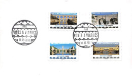 FRANCE. FDC. N°206642.  01/09/2017.cachet Paris. Ponts Et Viaducs - 2010-2019