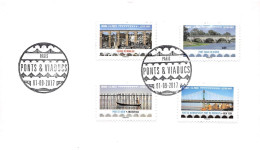 FRANCE. FDC. N°206641.  01/09/2017.cachet Paris. Ponts Et Viaducs - 2010-2019