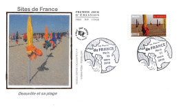 FRANCE. FDC. N°206557. 23/03/2018 .cachet Paris. Deauville - 2010-2019