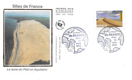 FRANCE. FDC. N°206553. 23/03/2018 .cachet Paris. Dune Du Pilat - 2010-2019