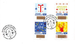 FRANCE. FDC. N°206442. 08/11/2018 .cachet Paris . Le Timbre à Gratter. - 2010-2019