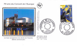 FRANCE. FDC. N°206368. 05/05/2019 . Cachet Strasbourg. Conseil De L'europe - 2010-2019