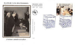 FRANCE. FDC. N°206378. 19/04/2019 . Cachet Paris . Droit De Vote Des Femme. - 2010-2019