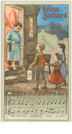 CHROMOS.SUCHARD.n°104.VELMA SUCHARD.PARTITIONS.ENFANTS CHANTANTS AU PORTE - Suchard