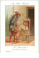 CHROMOS.n°7.AU BON MARCHE.12 X 16 Cm.LE REMOULEUR PAR BOUCHER 1703-1770 - Au Bon Marché