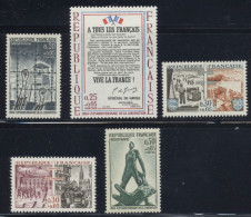 N° 1407 1408 1409 1410 1411 Série 20e Anniversaire De La Libération - Unused Stamps