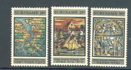 Suriname 1968 Commemorative Set Synagogue MNH/ ** - Suriname