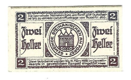 **Austria Notgeld Steinakirchen 2 Heller1017a  Cat Val 5 Euro - Oesterreich