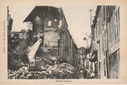 ZY 75-(55) VERDUN BOMBARDE - RUINES - ALIMENTATION - 2 SCANS - Verdun