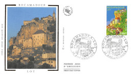 FRANCE.FDC.AM11775.25/05/2002.Cachet Rocamadour.Rocamadour.Lot - 2000-2009