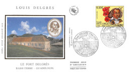 FRANCE.FDC.AM11776.25/05/2002.Cachet Basse-Terre.Louis Delgrès.Le Fort Delgrès.Guadeloupe - 2000-2009