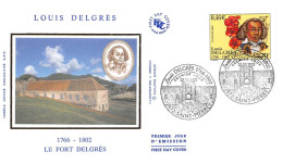 FRANCE.FDC.AM11777.25/05/2002.Cachet Saint-Pierre.Louis Delgrès.Le Fort Delgrès.1766-1802 - 2000-2009