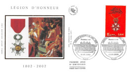 FRANCE.FDC.AM11773.18/05/2002.Cachet Paris.Légion D'Honneur 1802-2002 - 2000-2009