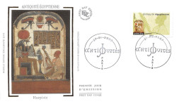 FRANCE.FDC.AM11143.27/01/2007.Cachet Paris.Antiquité Egyptienne.Harpiste - 2000-2009