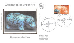 FRANCE.FDC.AM11140.27/01/2007.Cachet Paris.Antiquité Egyptienne.Hippopotame Aboul Naga - 2000-2009