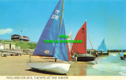 R573355 Holland On Sea. Yachts At Haven. A Sapphire Card - Monde