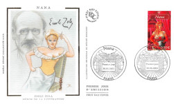 FRANCE.FDC.AM11726.30/08/2003.Cachet Paris.Héros De La Littérature.Emile Zola.Nana - 2000-2009