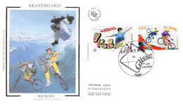 FRANCE.FDC.AM11571.03/07/2004.Cachet Paris.Bicross.Sports De Glisse.Skateboard - 2000-2009