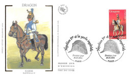 FRANCE.FDC.AM11561.26/06/2004.Cachet Paris.Garde Impériale.Dragon - 2000-2009