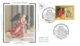 FRANCE.FDC.AM11498.10/11/2005.Cachet Paris.L'annonciation.Raphaël.Musée Du Vatican - 2000-2009