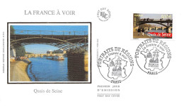 FRANCE.FDC.AM11486.17/09/2005.Cachet Paris.Portraits De Régions.Quais De Seine - 2000-2009