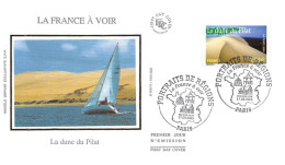 FRANCE.FDC.AM11483.17/09/2005.Cachet Paris.Portraits De Régions.La Dune Du Pilat - 2000-2009